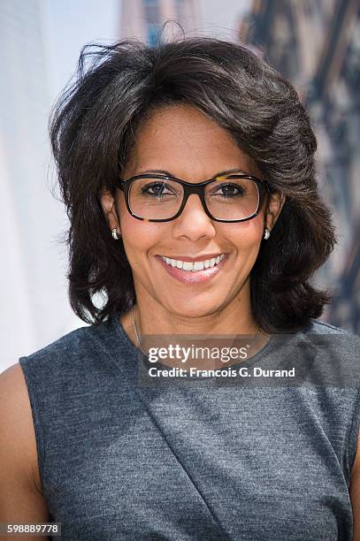 Audrey Pulvar attends the Jury Revelations Photocall at the Kielh's Club during the 42nd Deauville American Film Festival on September 3, 2016 in...