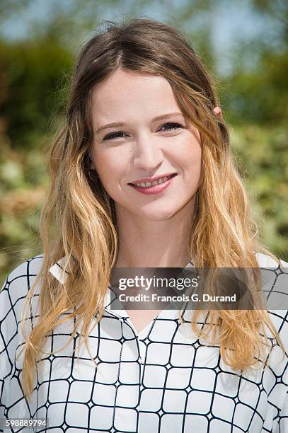 Christa Theret attends the Jury Revelations Photocall at the Kielh's Club during the 42nd Deauville American Film Festival on September 3, 2016 in...