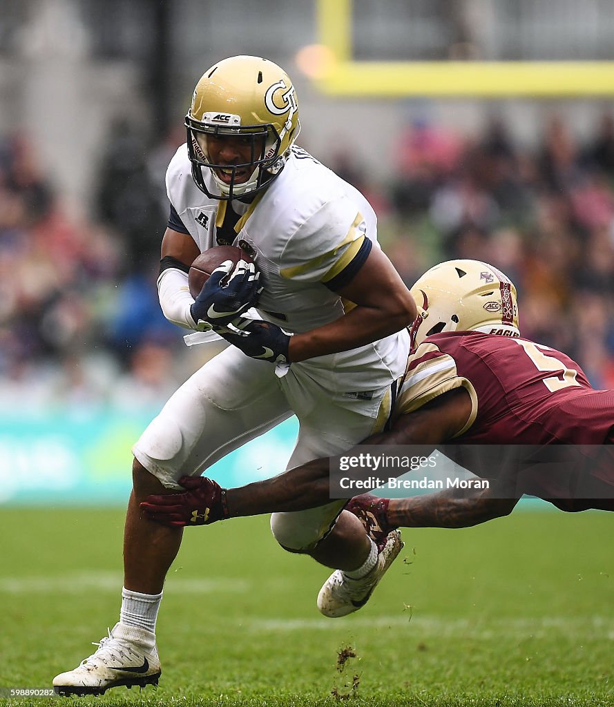 Aer Lingus College Football Classic - Boston College Eagles v Georgia Tech Yellow Jackets