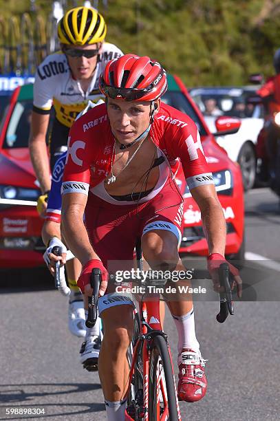 71st Tour of Spain 2016 / Stage 14 Egor SILIN / Robert GESINK / Kenny ELISSONDE / Urdax Dantxarinea - Col Aubisque Gourette 1710m / La Vuelta /