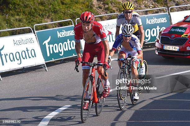 71st Tour of Spain 2016 / Stage 14 Egor SILIN / Robert GESINK / Kenny ELISSONDE / Urdax Dantxarinea - Col Aubisque Gourette 1710m / La Vuelta /