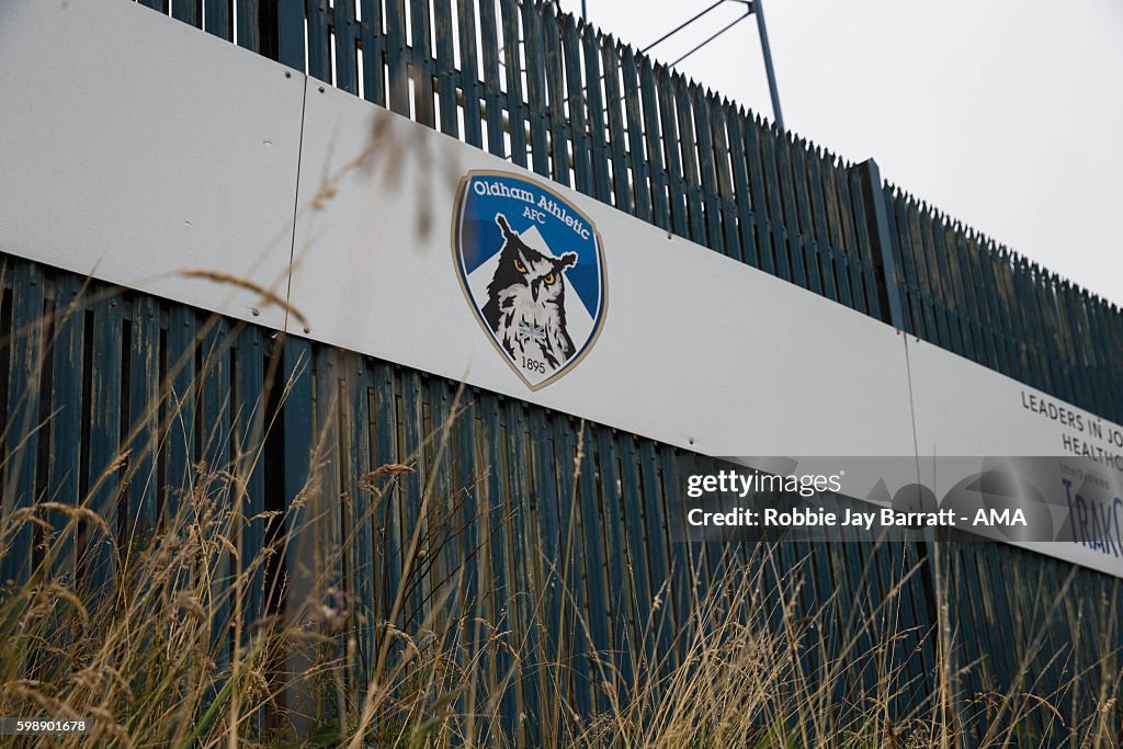 Oldham Athletic v Shrewsbury Town - Sky Bet League One