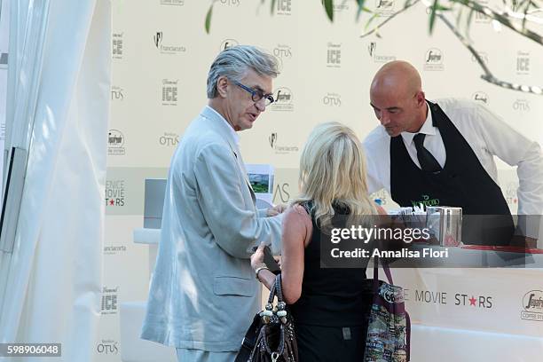 Director Wim Wenders attends a press junket for 'Les Beaux Jours D'Aranjuez' during the 73rd Venice Film Festival at on September 01, 2016 in Venice,...