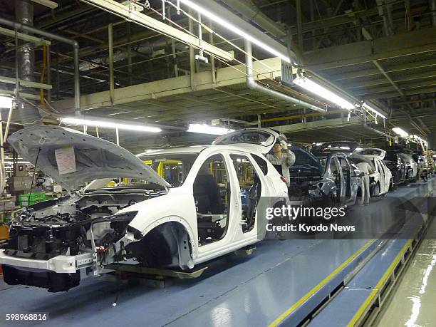 Mazda In Japan Hiroshima (Mazda Factory) Photos and Premium High Res Pictures - Getty ...
