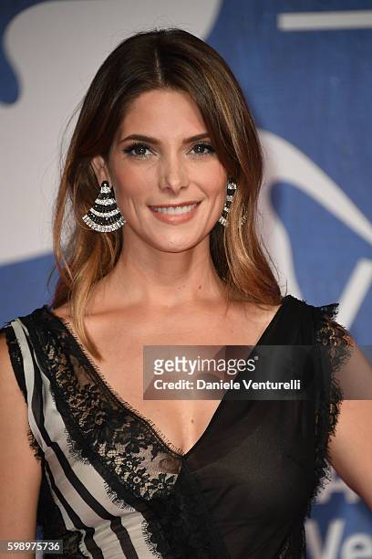 Actress Ashley Greene attends the premiere of 'In Dubious Battle' during the 73rd Venice Film Festival at Sala Giardino on September 3, 2016 in...