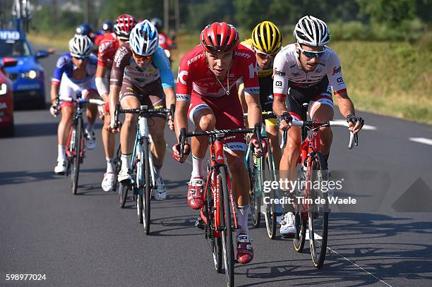 71st Tour of Spain 2016 / Stage 14 Egor SILIN / Julien BERNARD / Jan BAKELANTS / George BENNETT / Urdax Dantxarinea - Col d' Aubisque Gourette 1710m...