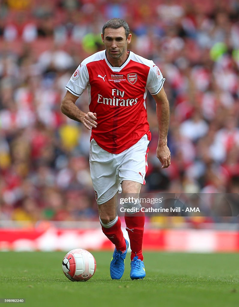 Arsenal Legends v AC Milan Legends
