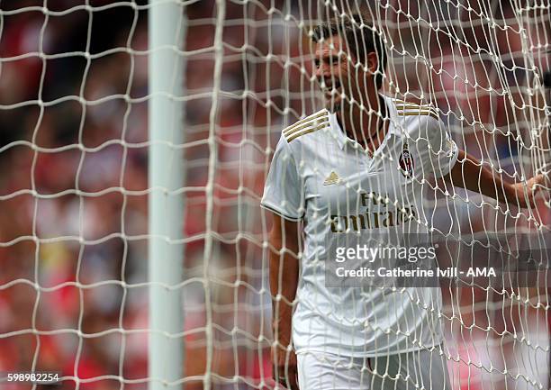 Zvonimir Boban of Milan Glorie during the Arsenal Foundation Charity match between Arsenal Legends and Milan Glorie at Emirates Stadium on September...