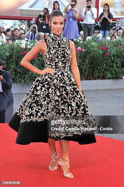 Alessia Reato attends a premiere for 'The Young Pope' during the 73rd Venice Film Festival at on September 3, 2016 in Venice, Italy. Alessia Reato