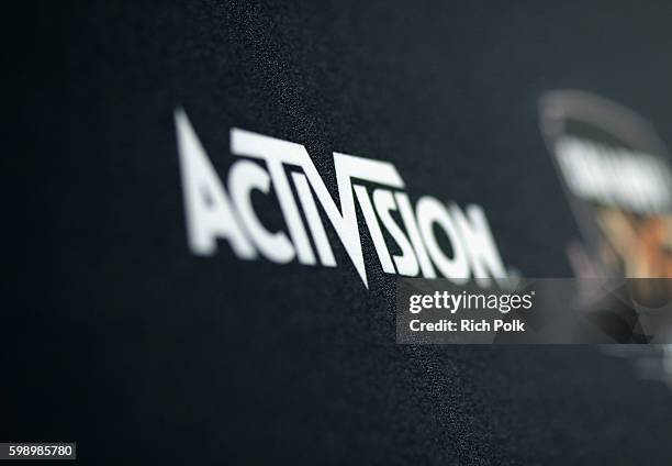 Signage is seen at The Ultimate Fan Experience, Call Of Duty XP 2016, presented by Activision, at The Forum on September 3, 2016 in Inglewood,...