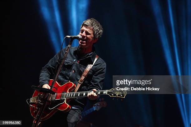Noel Gallagher performs at Electric Picnic Festival at Stradbally Hall Estate on September 3, 2016 in Laois, Ireland.
