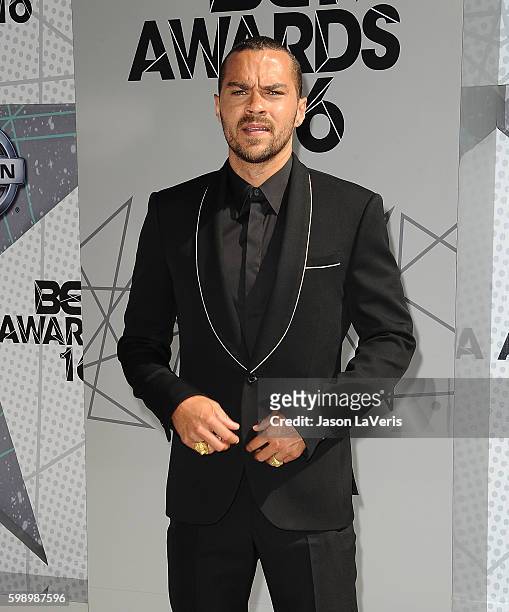 Actor Jesse Williams attends the 2016 BET Awards at Microsoft Theater on June 26, 2016 in Los Angeles, California.