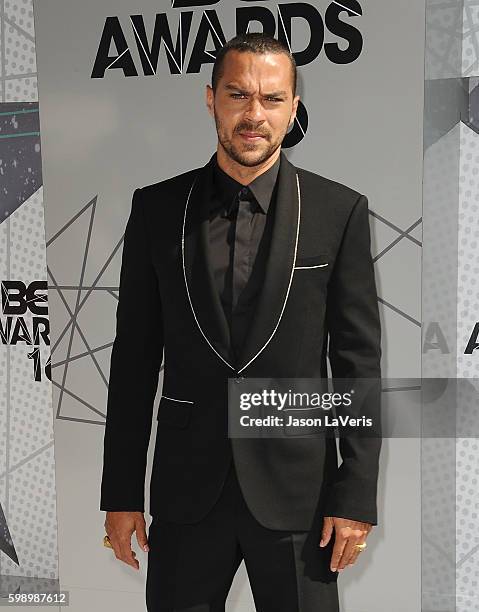 Actor Jesse Williams attends the 2016 BET Awards at Microsoft Theater on June 26, 2016 in Los Angeles, California.