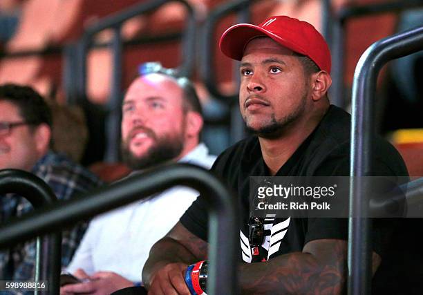 Player/Rise Nation owner Rodger Saffold attends The Ultimate Fan Experience, Call Of Duty XP 2016, presented by Activision, at The Forum on September...