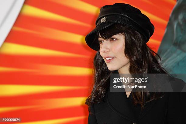 Actress Alessandra Mastronardi attends "Friends as we" photocall in Rome - Cinema Adriano