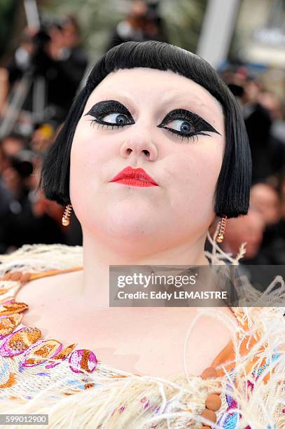 Beth Ditto of Gossip at the premiere of ?Outside the Law? during the 63rd Cannes International Film Festival.