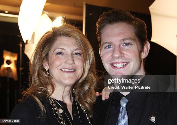 Victoria Clark & Rory O'Malley attending the 65th Annual Tony Awards Meet The Nominees Press Reception at the Millennium Hotel in New York City.