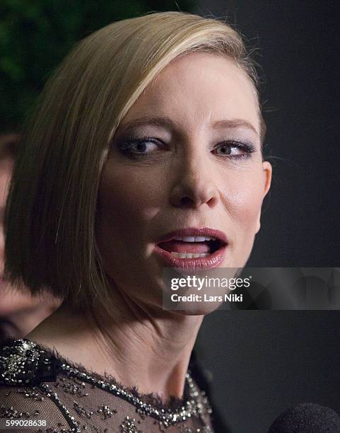 Cate Blanchett attends the "8th Annual Museum Of Modern Art Film Benefit Honoring Cate Blanchett" at MOMA in New York City. © LAN