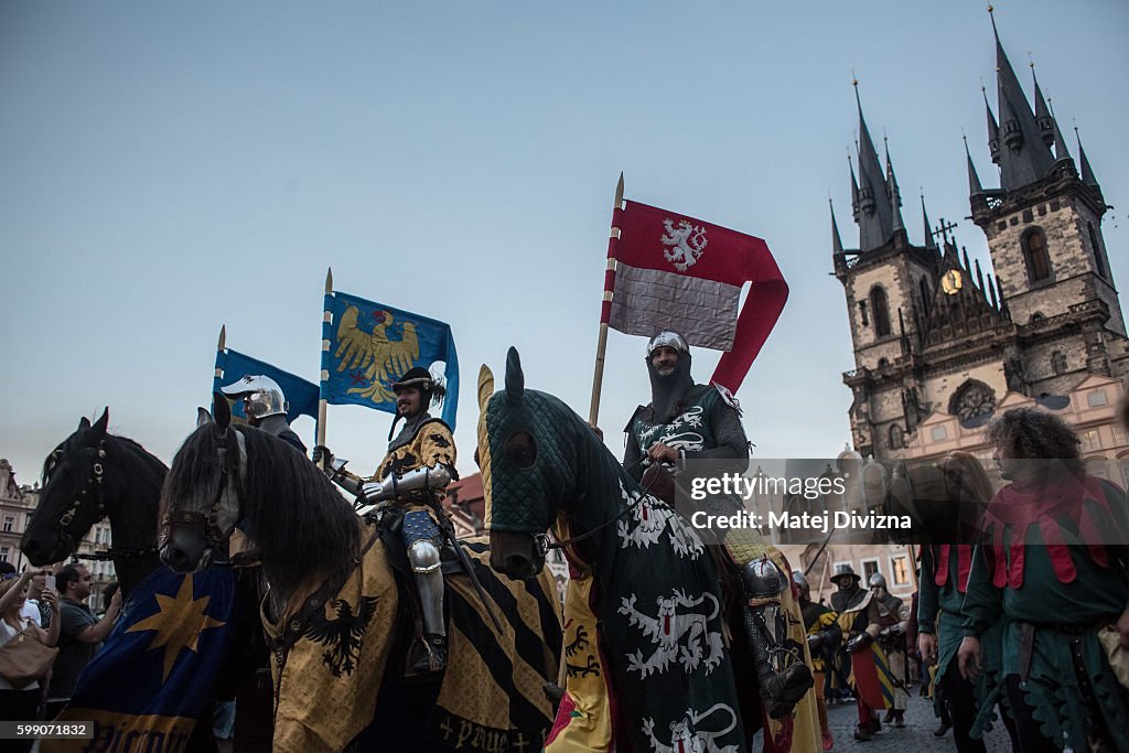 Prague Celebrates Charles IV Coronation Anniversary