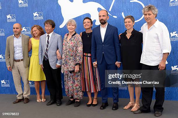 Producer Paola Malanga, scientist Shin Kubota, actress Marina Vlady, directors Martina Parenti and Massimo D'Anolfi, Sabina Scharer and Felix Rohner...