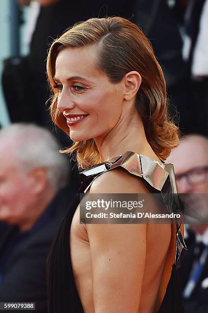 Cecile De France attends the premiere of 'The Young Pope' during the 73rd Venice Film Festival at on September 3, 2016 in Venice, Italy.