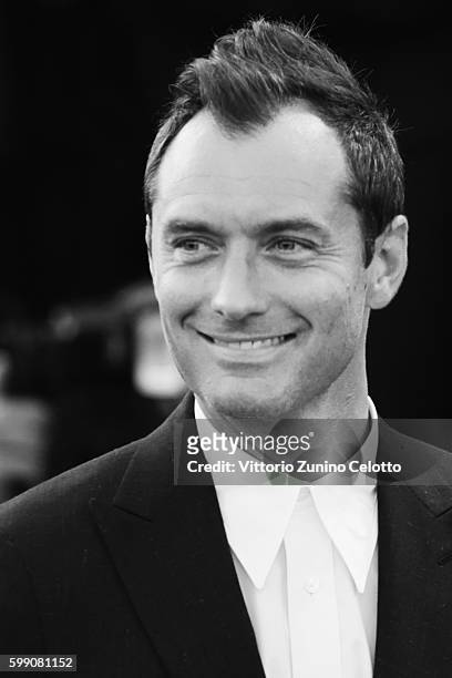 Jude Law attends the premiere of 'The Young Pope' during the 73rd Venice Film Festival at on September 3, 2016 in Venice, Italy.