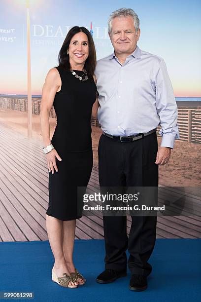 Sussman Morina and Anthony Morina pose at a photocall during the 42nd Deauville American Film Festival on September 4, 2016 in Deauville, France.