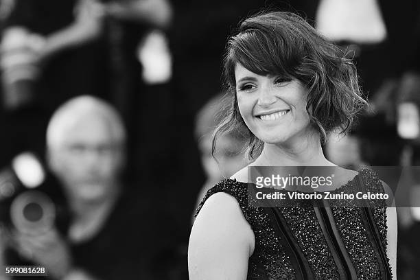 Gemma Arterton attends the premiere of 'The Young Pope' during the 73rd Venice Film Festival at on September 3, 2016 in Venice, Italy.