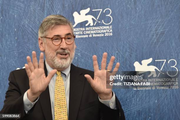 Director John Landis attends the photocall of the movie "An American Werewolf In London" presented in the selection "Venice Classics" at the 73rd...