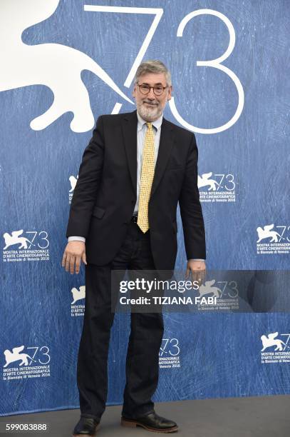 Director John Landis attends the photocall of the movie "An American Werewolf In London" presented in the selection "Venice Classics" at the 73rd...