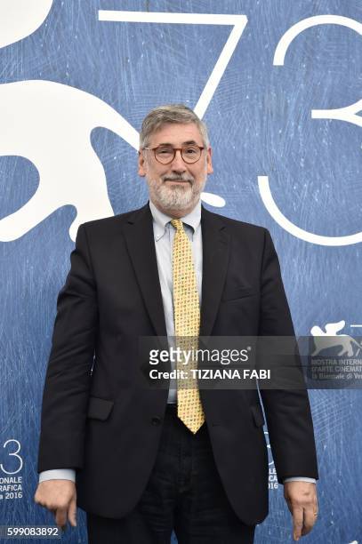 Director John Landis attends the photocall of the movie "An American Werewolf In London" presented in the selection "Venice Classics" at the 73rd...