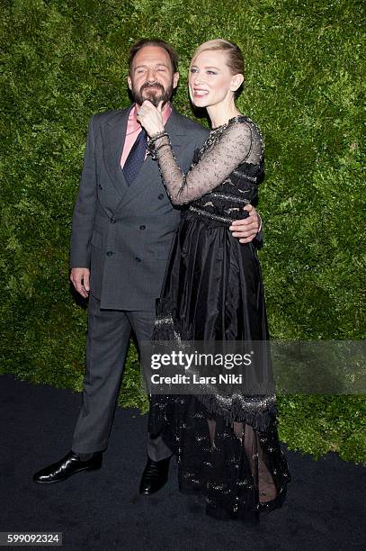 Ralph Fiennes and Cate Blanchett attend the "8th Annual Museum Of Modern Art Film Benefit Honoring Cate Blanchett" at MOMA in New York City. © LAN