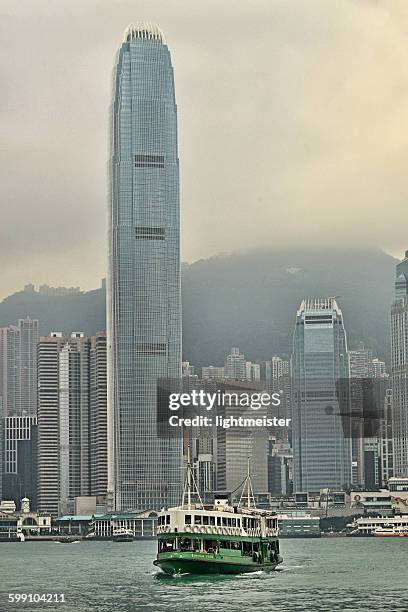 the stary ferry, hong kong - kowloon stock-fotos und bilder