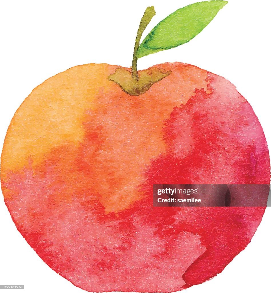 Aquarell Apple