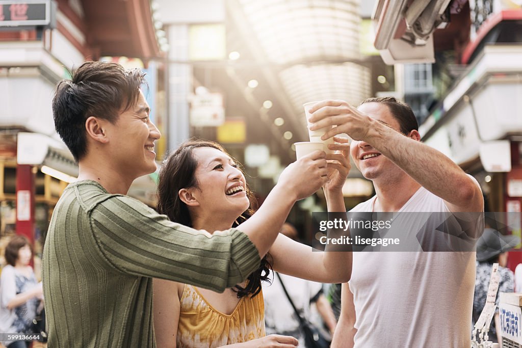 Amis à Tokyo