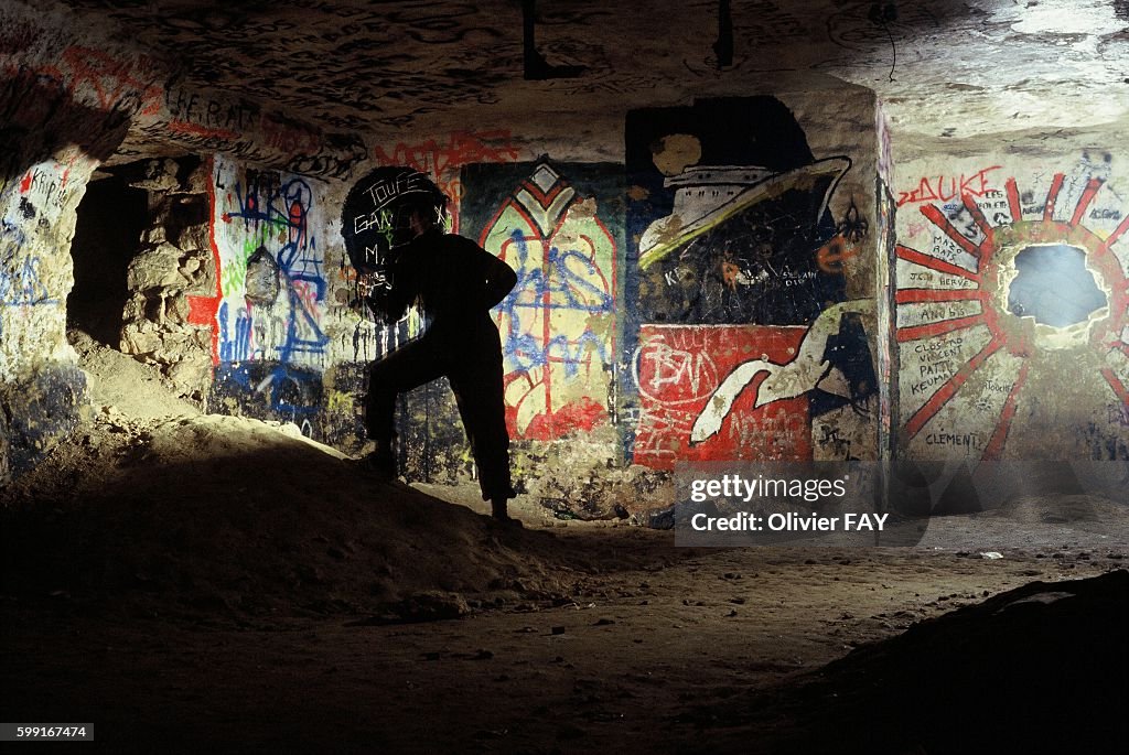 Visit to the Catacombs in Paris