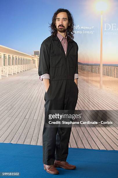 Director Jason Lew attends the "The Free World" Photocall during 42nd Deauville American Film Festival on September 4, 2016 in Deauville, France.