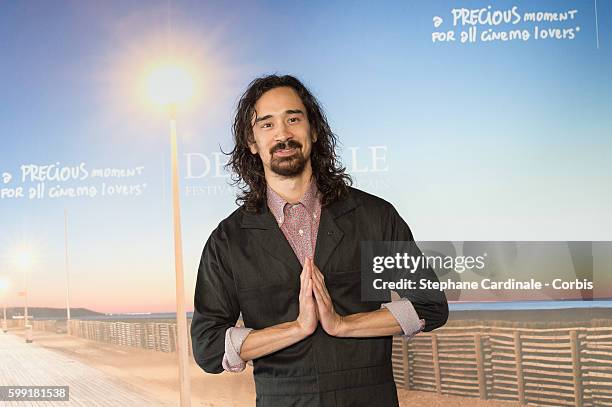 Director Jason Lew attends the "The Free World" Photocall during 42nd Deauville American Film Festival on September 4, 2016 in Deauville, France.