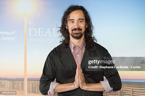 Director Jason Lew attends the "The Free World" Photocall during 42nd Deauville American Film Festival on September 4, 2016 in Deauville, France.