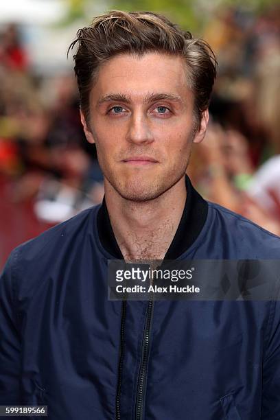 Actor Jack Farthing attends a preview screening for series two of BBC drama 'Poldark' at the White River Cinema on September 4, 2016 in St Austell,...
