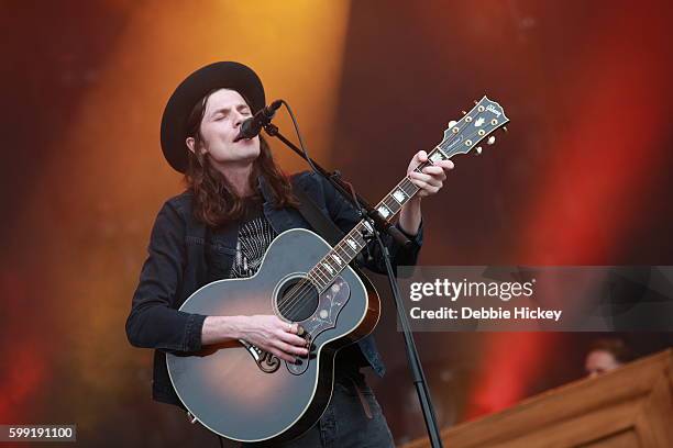 James Bay performs at Electric Picnic Festival at Stradbally Hall Estate on September 4, 2016 in Laois, Ireland.