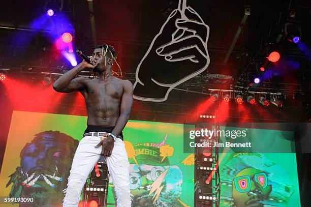 Darko Rapper 113 Rapper Meechy Darko Photos & High Res Pictures - Getty Images