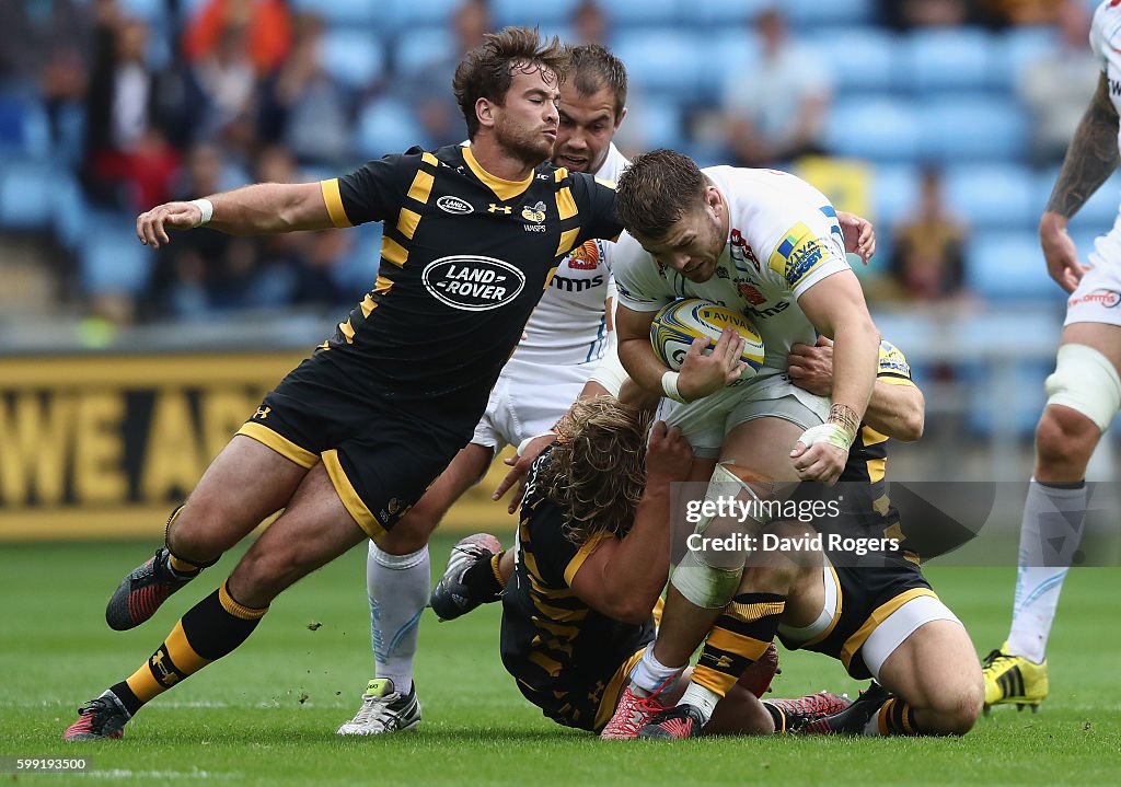 Wasps v Exeter Chiefs - Aviva Premiership