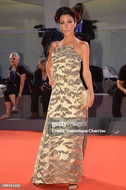 Kiara Tomaselli attends the Kineo Diamanti Award Ceremony during the 73rd Venice Film Festival on September 4, 2016 in Venice, Italy.