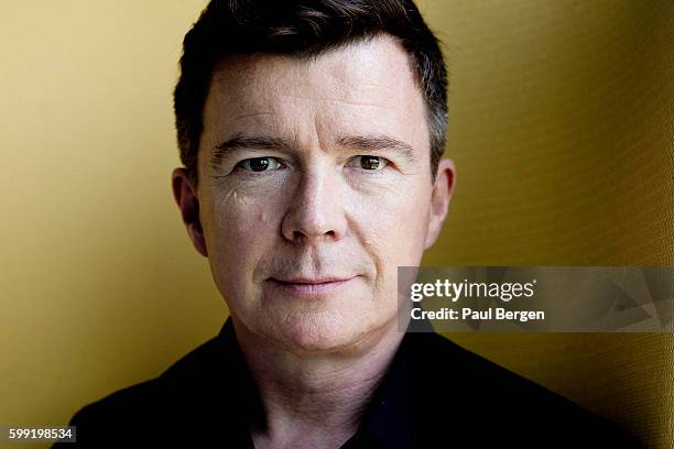 Portrait of British singer Rick Astley, Amsterdam, Netherlands, 12th May 2016.