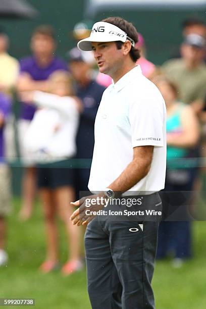 Bubba Watson during the third round of the Travelers Championship at TPC River Highlands in Cromwell, CT.