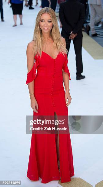 Lauren Pope arriving at the European Premiere of Magic Mike XXL in Leicester Square, London.