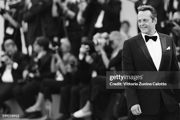 Vince Vaughn attends the premiere of 'Hacksaw Ridge' during the 73rd Venice Film Festival at Sala Grande on September 4, 2016 in Venice, Italy.