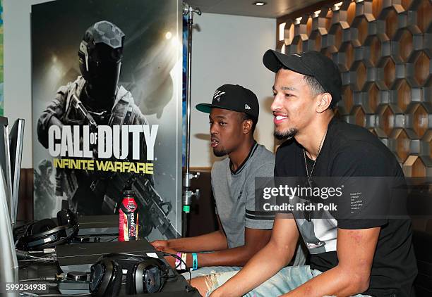 Player Andre Roberson attends The Ultimate Fan Experience, Call Of Duty XP 2016, presented by Activision, at The Forum on September 4, 2016 in...