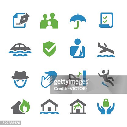 Insurance Icons - Spry Series Insurance Icons - Spry Series